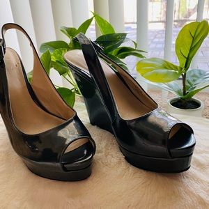 Nine West Metallic Wedges